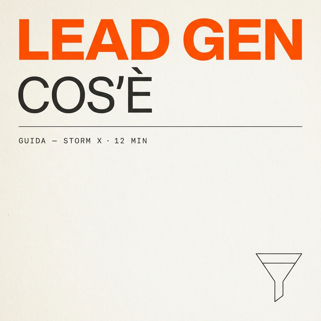 LEAD GEN — COS'È