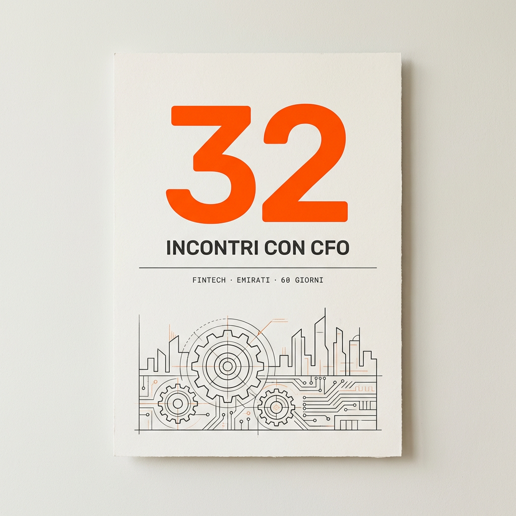 32 INCONTRI CON CFO